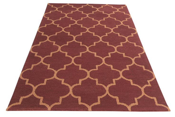 Detail image of 5' 1 x 8' Luna Wool Rug