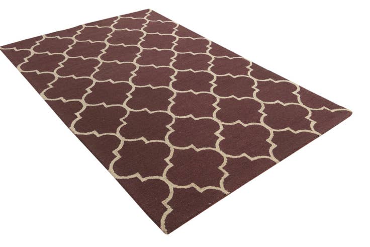 Detail image of 5' 1 x 8' Luna Wool Rug