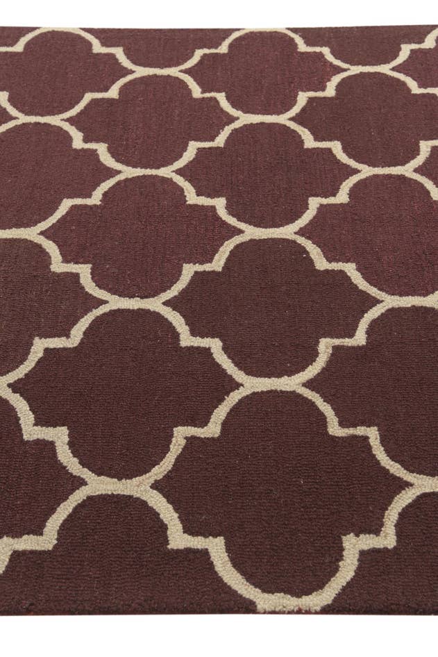 Detail image of 5' 1 x 8' Luna Wool Rug