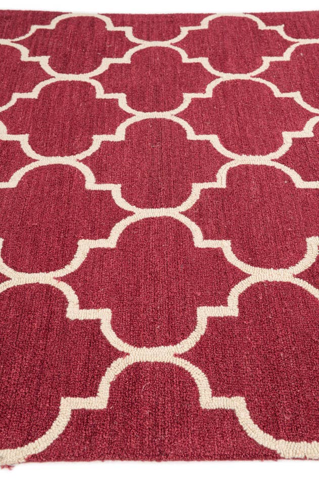 Detail image of 5' 1 x 8' Luna Wool Rug