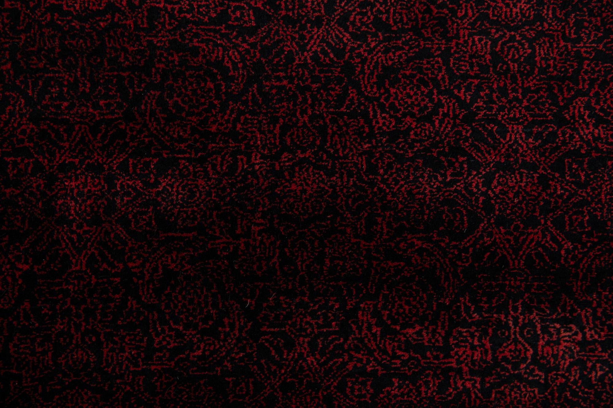 6' 8 x 9' 9 Hand Knotted Mahal Oriental Wool Rug