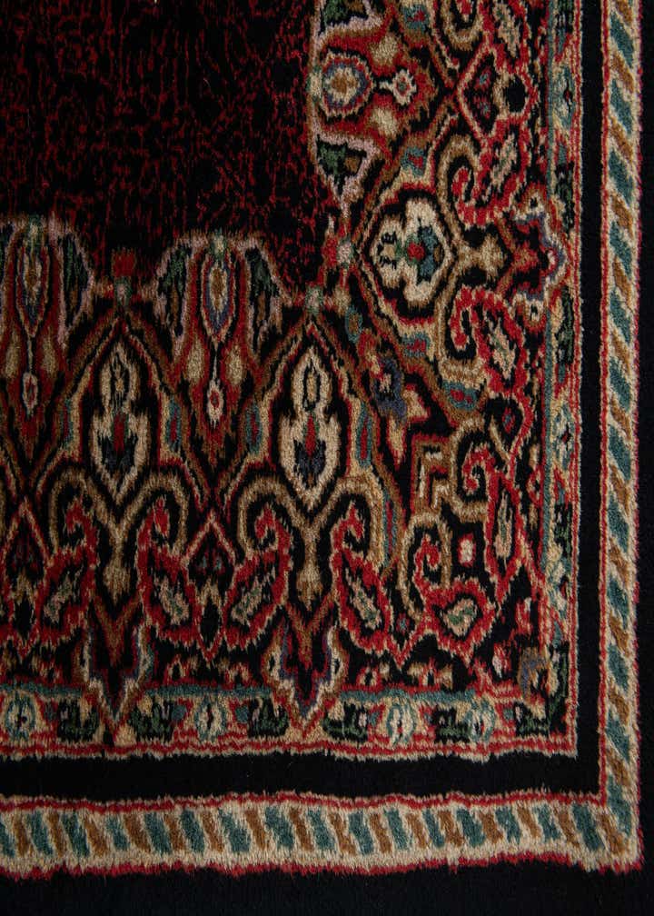 6' 8 x 9' 9 Hand Knotted Mahal Oriental Wool Rug