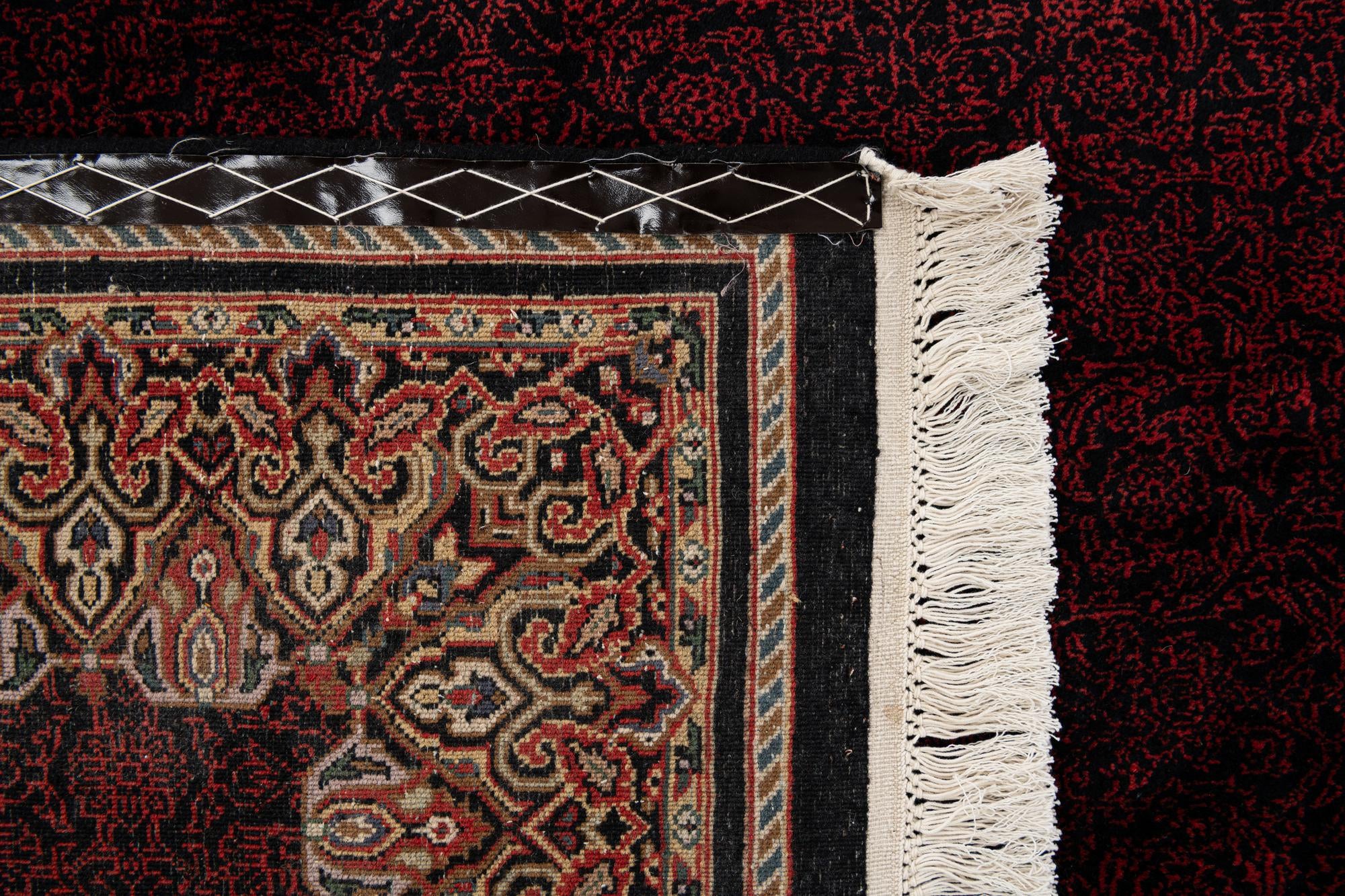 6' 8 x 9' 9 Hand Knotted Mahal Oriental Wool Rug