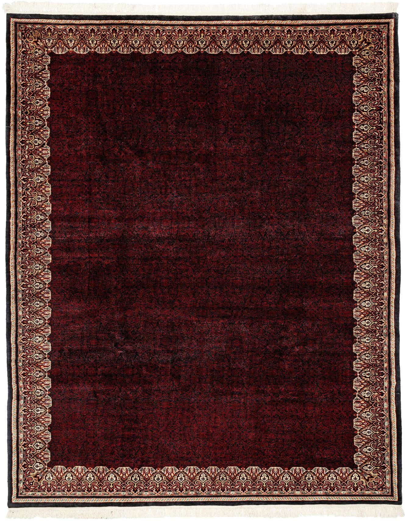 6' 8 x 9' 9 Hand Knotted Mahal Oriental Wool Rug
