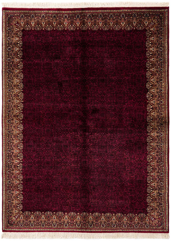 Detail image of 5' 9 x 7' 8 Hand Knotted Mahal Oriental Wool Rug