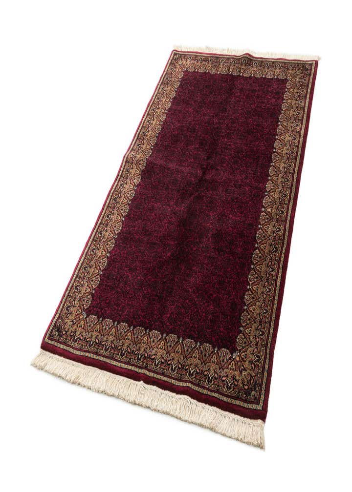 4' x 6' 5 Hand Knotted Mahal Oriental Wool Rug