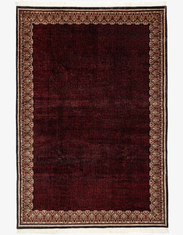 6' 8 x 9' 9 Hand Knotted Mahal Oriental Wool Rug