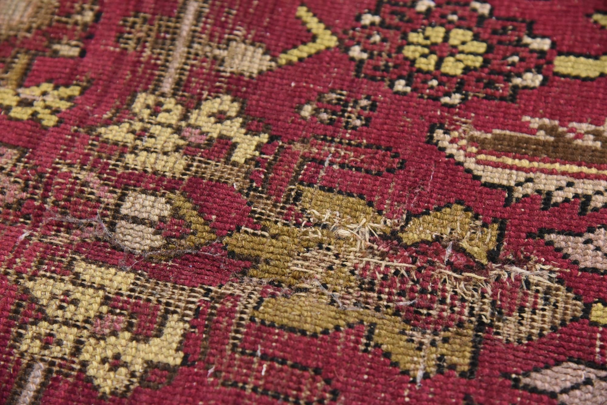 6' 8 x 15' 3 Hand Knotted Malayer Persian Wool Rug