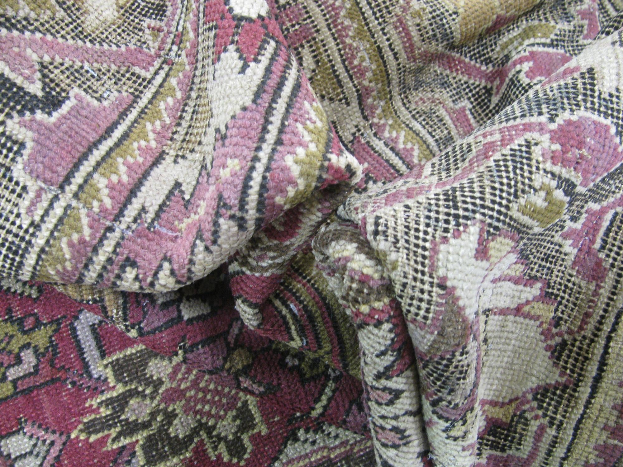 6' 8 x 15' 3 Hand Knotted Malayer Persian Wool Rug