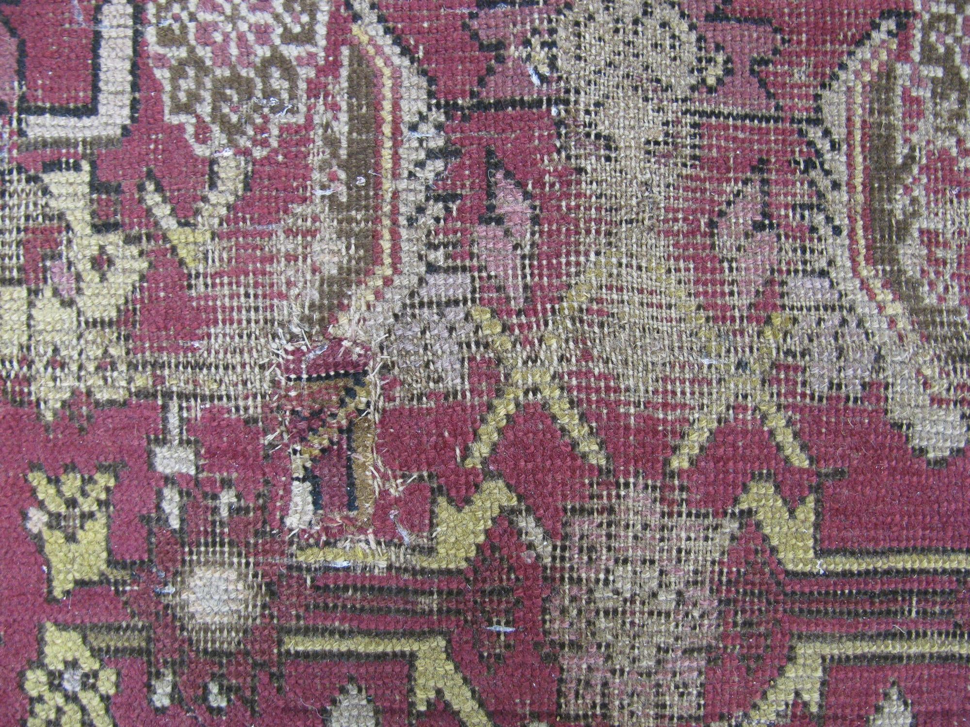 6' 8 x 15' 3 Hand Knotted Malayer Persian Wool Rug