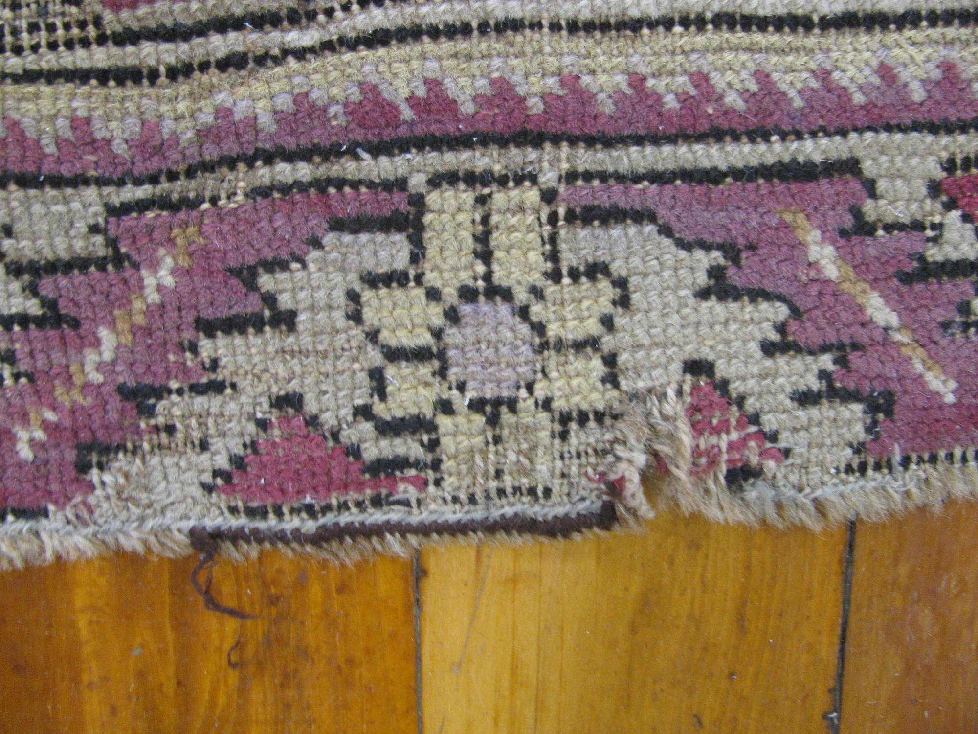 6' 8 x 15' 3 Hand Knotted Malayer Persian Wool Rug