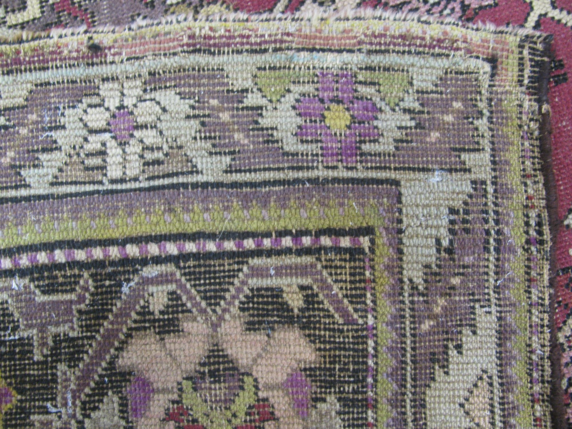 6' 8 x 15' 3 Hand Knotted Malayer Persian Wool Rug