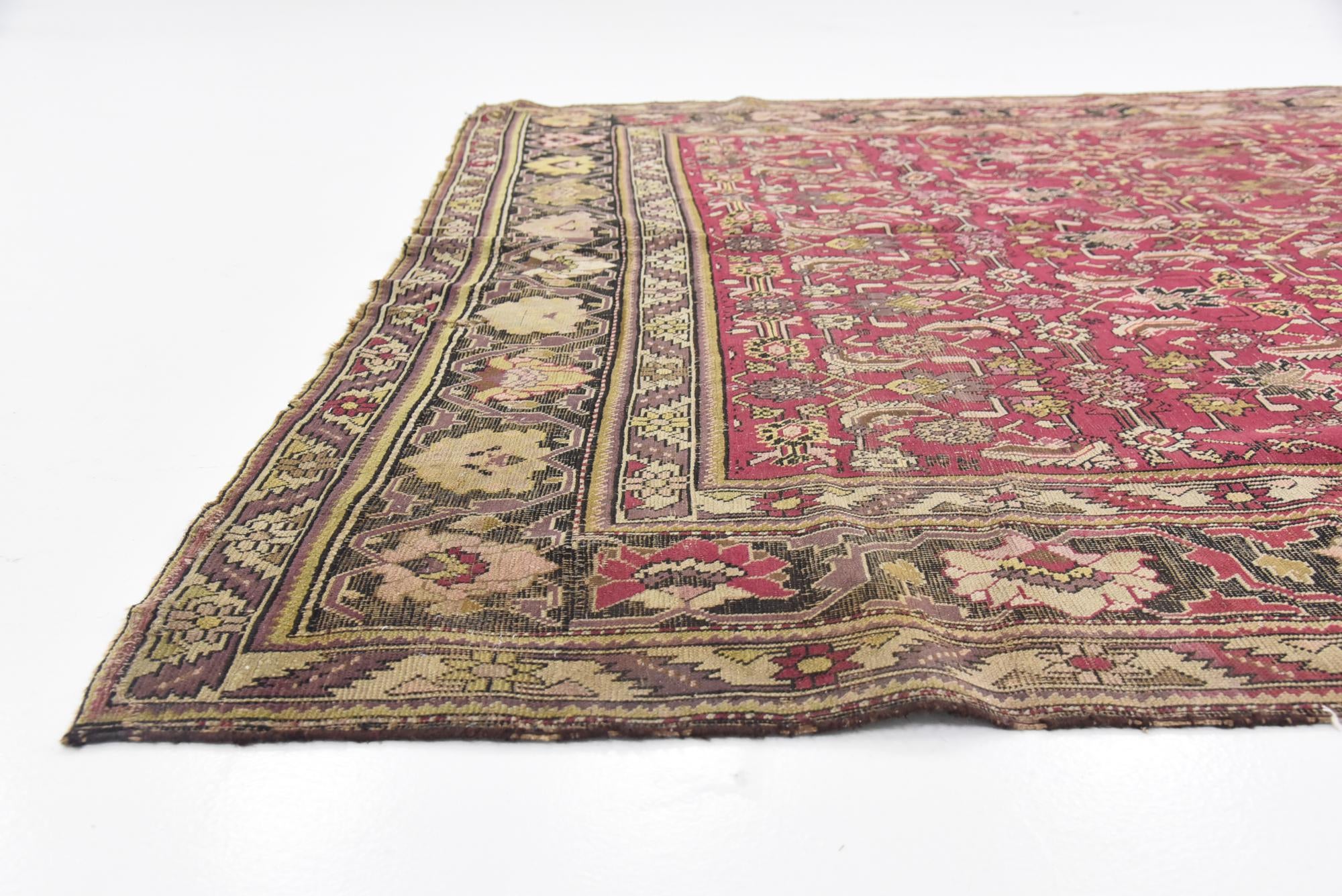 6' 8 x 15' 3 Hand Knotted Malayer Persian Wool Rug