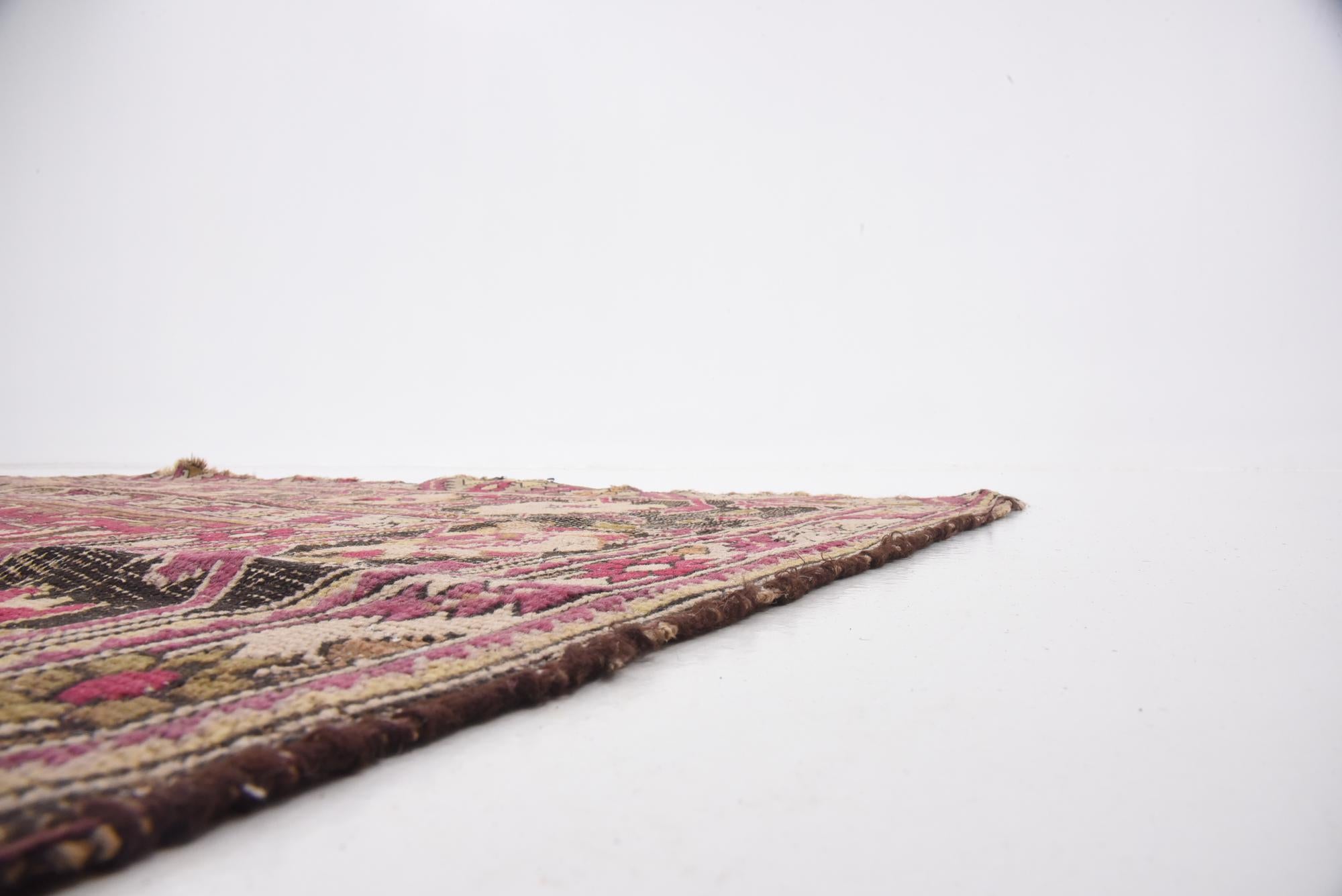 6' 8 x 15' 3 Hand Knotted Malayer Persian Wool Rug