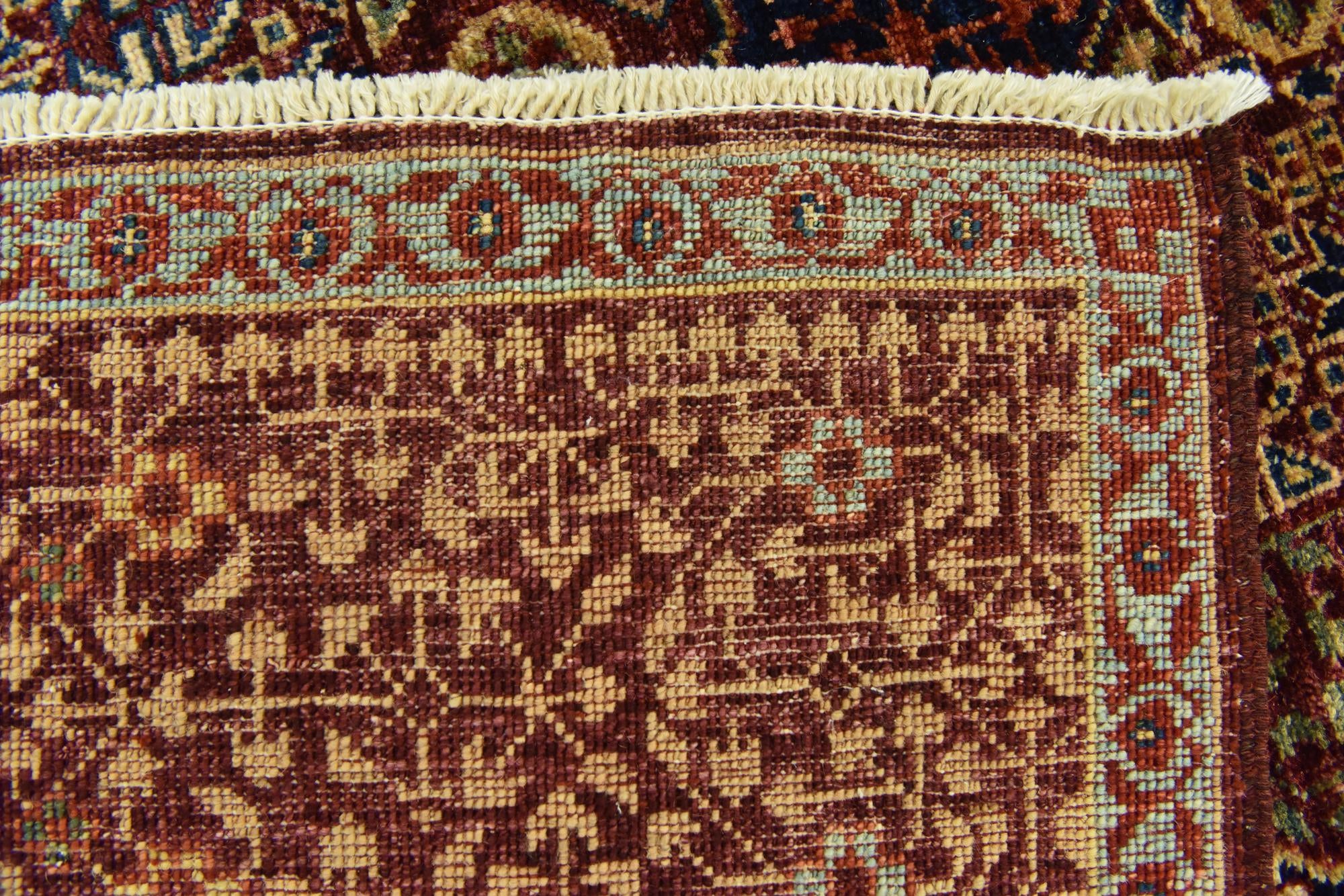 5' 11 x 8' 11 Hand Knotted Mamluk Ziegler Rug