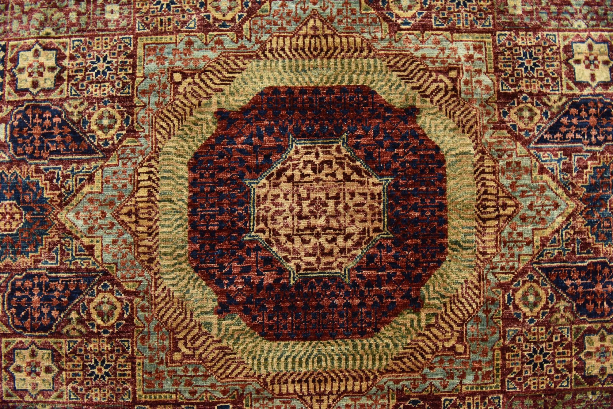 5' 11 x 8' 11 Hand Knotted Mamluk Ziegler Rug
