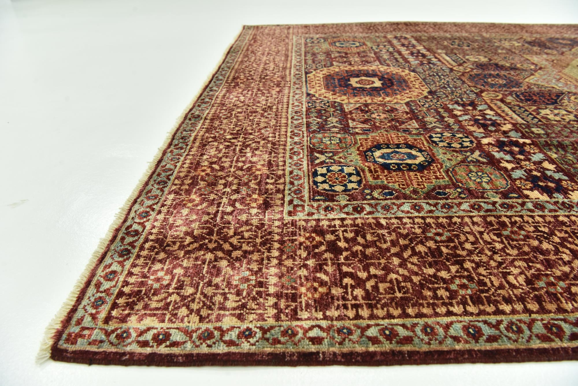 5' 11 x 8' 11 Hand Knotted Mamluk Ziegler Rug