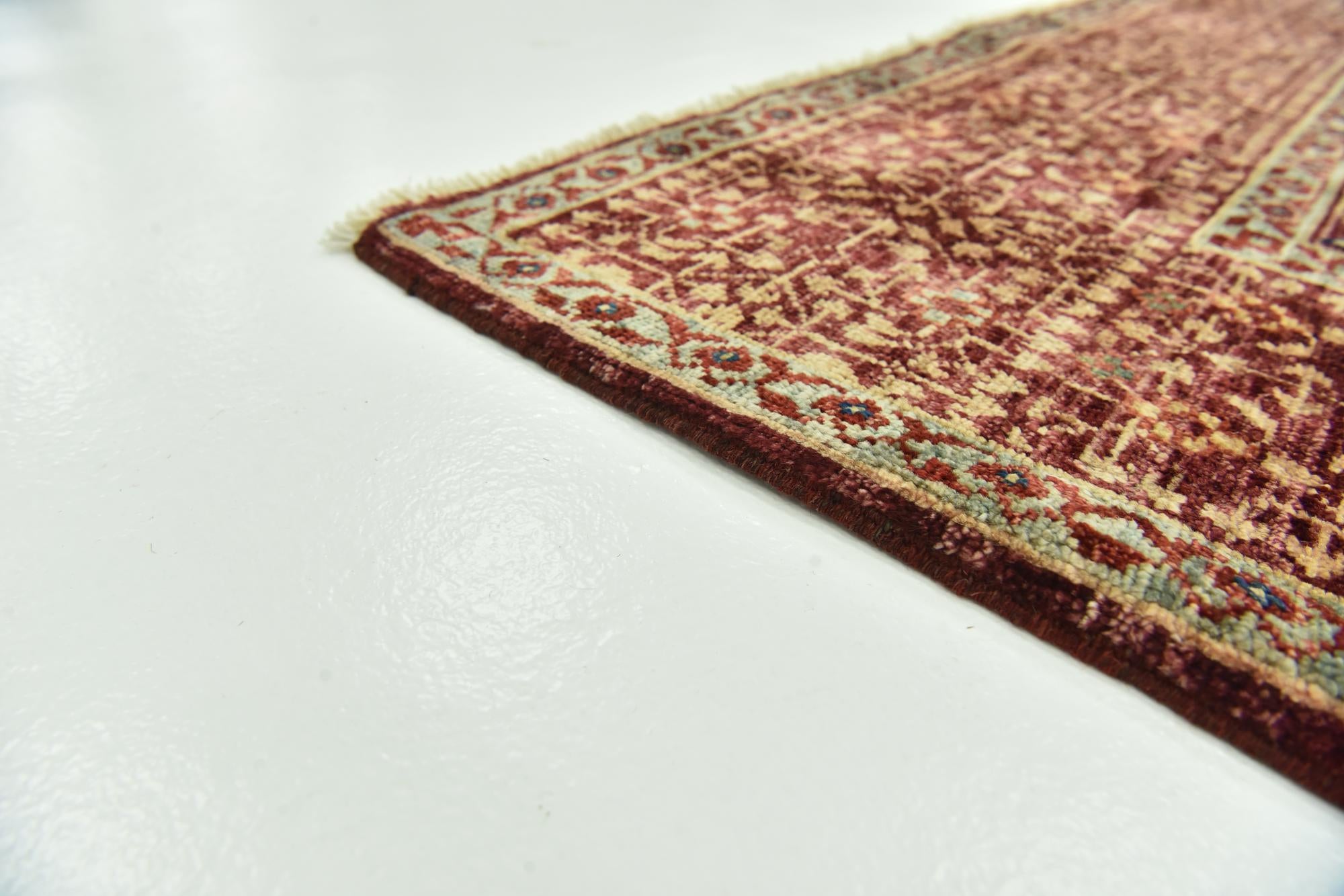 5' 11 x 8' 11 Hand Knotted Mamluk Ziegler Rug