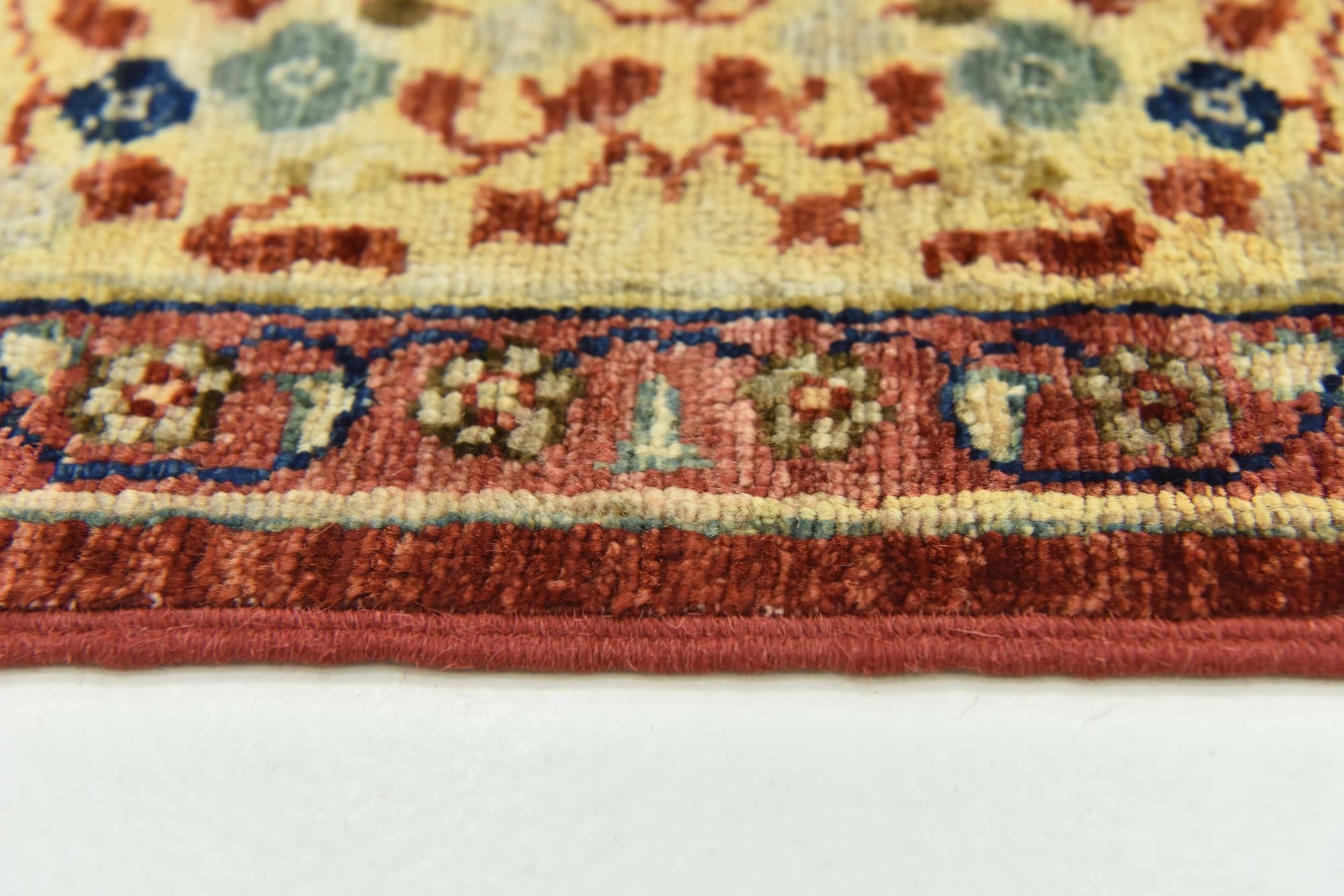 6' 8 x 9' 7 Hand Knotted Mamluk Ziegler Oriental Rug