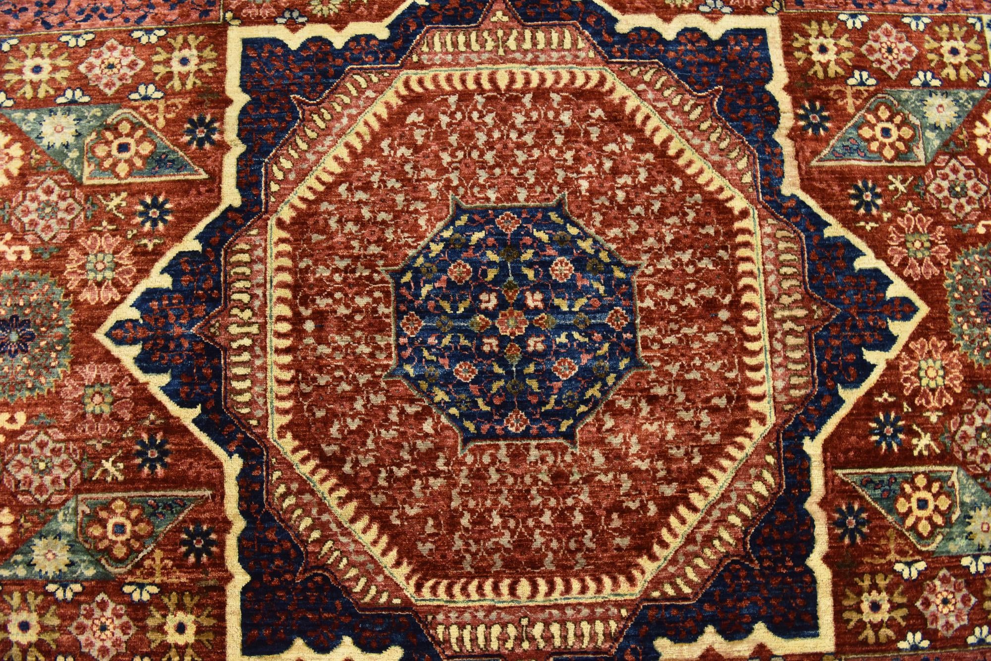 6' 8 x 9' 7 Hand Knotted Mamluk Ziegler Oriental Rug