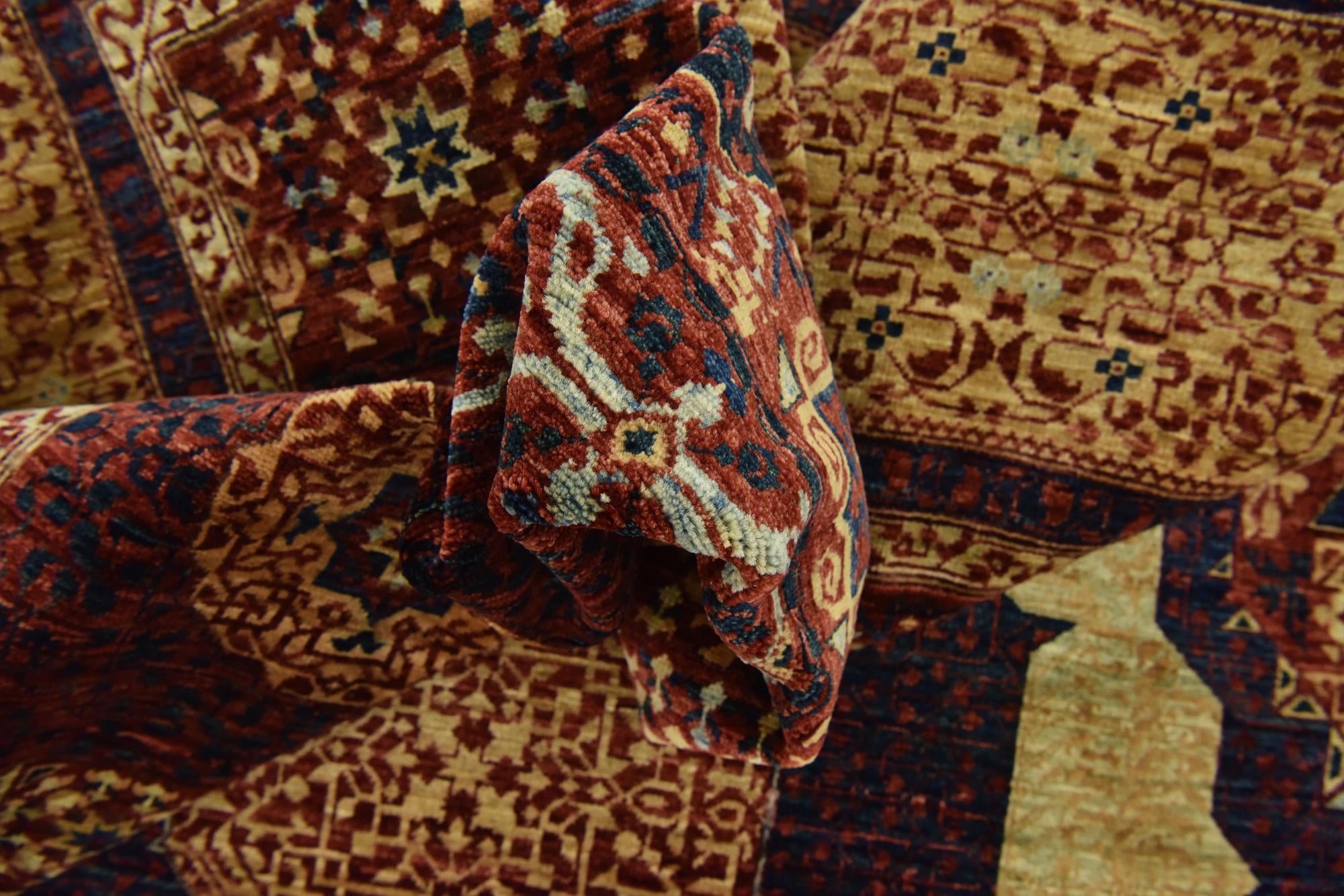 8' x 9' 9 Hand Knotted Mamluk Ziegler Oriental Rug