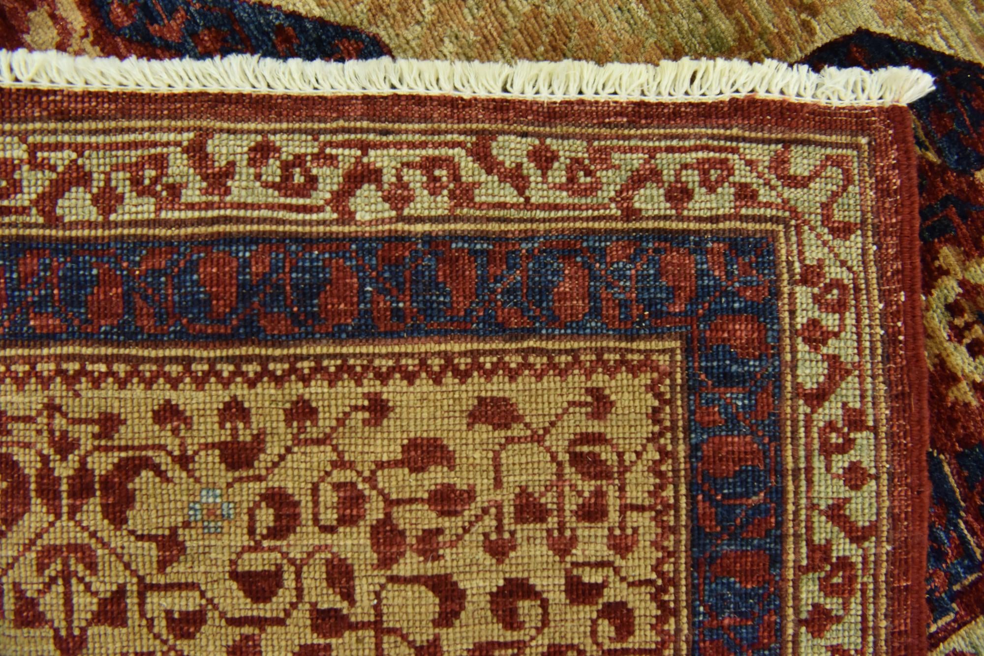 8' x 9' 9 Hand Knotted Mamluk Ziegler Oriental Rug