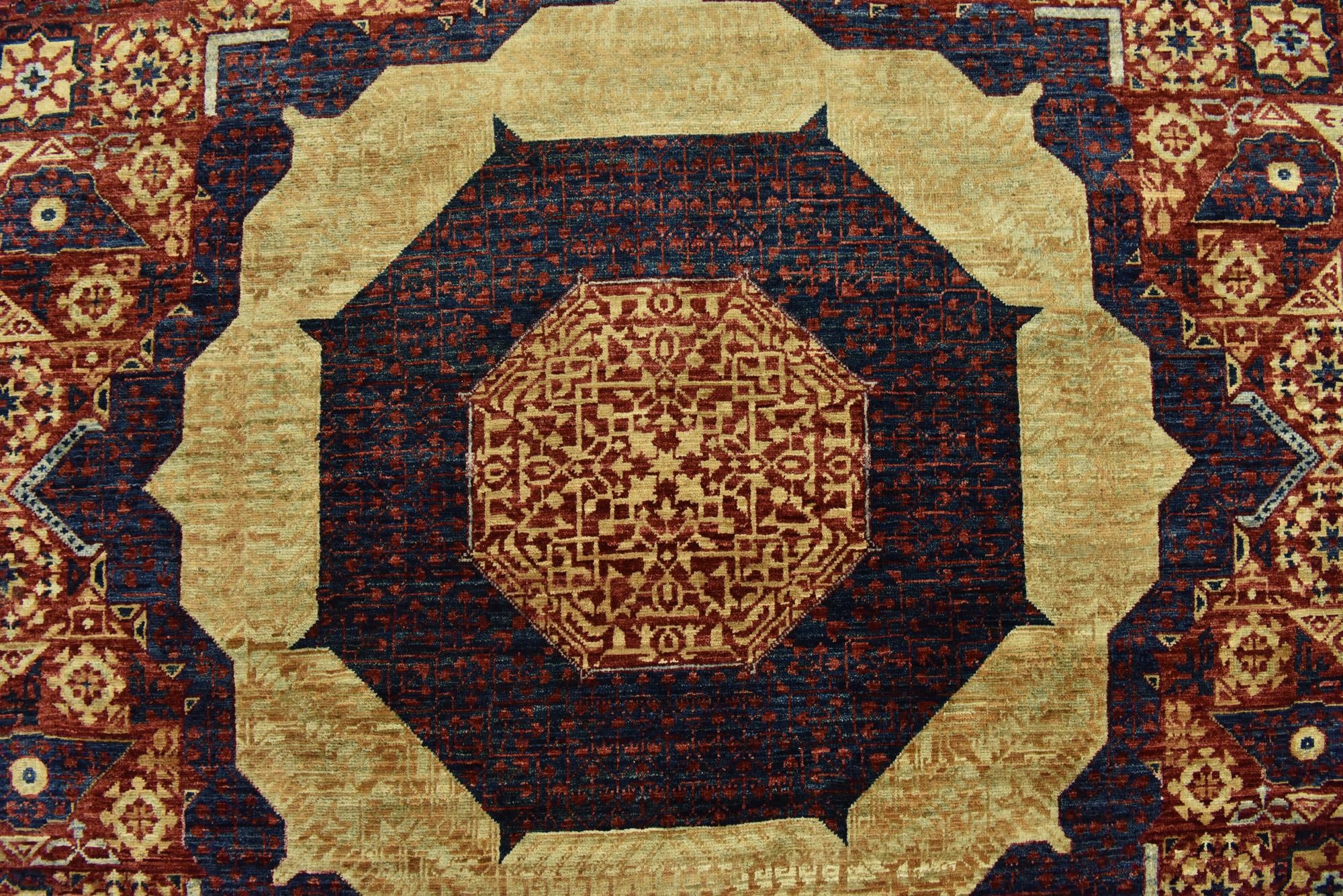 8' x 9' 9 Hand Knotted Mamluk Ziegler Oriental Rug