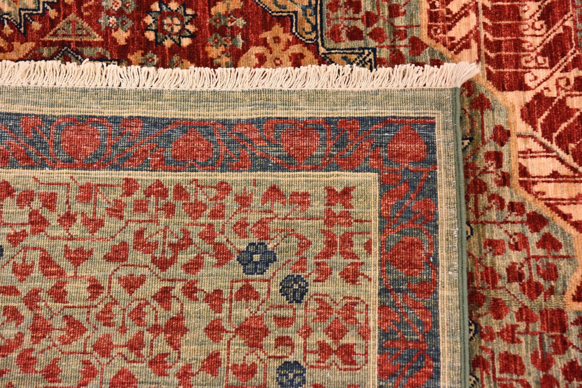 8' 2 x 10' 9 Hand Knotted Mamluk Ziegler Rug