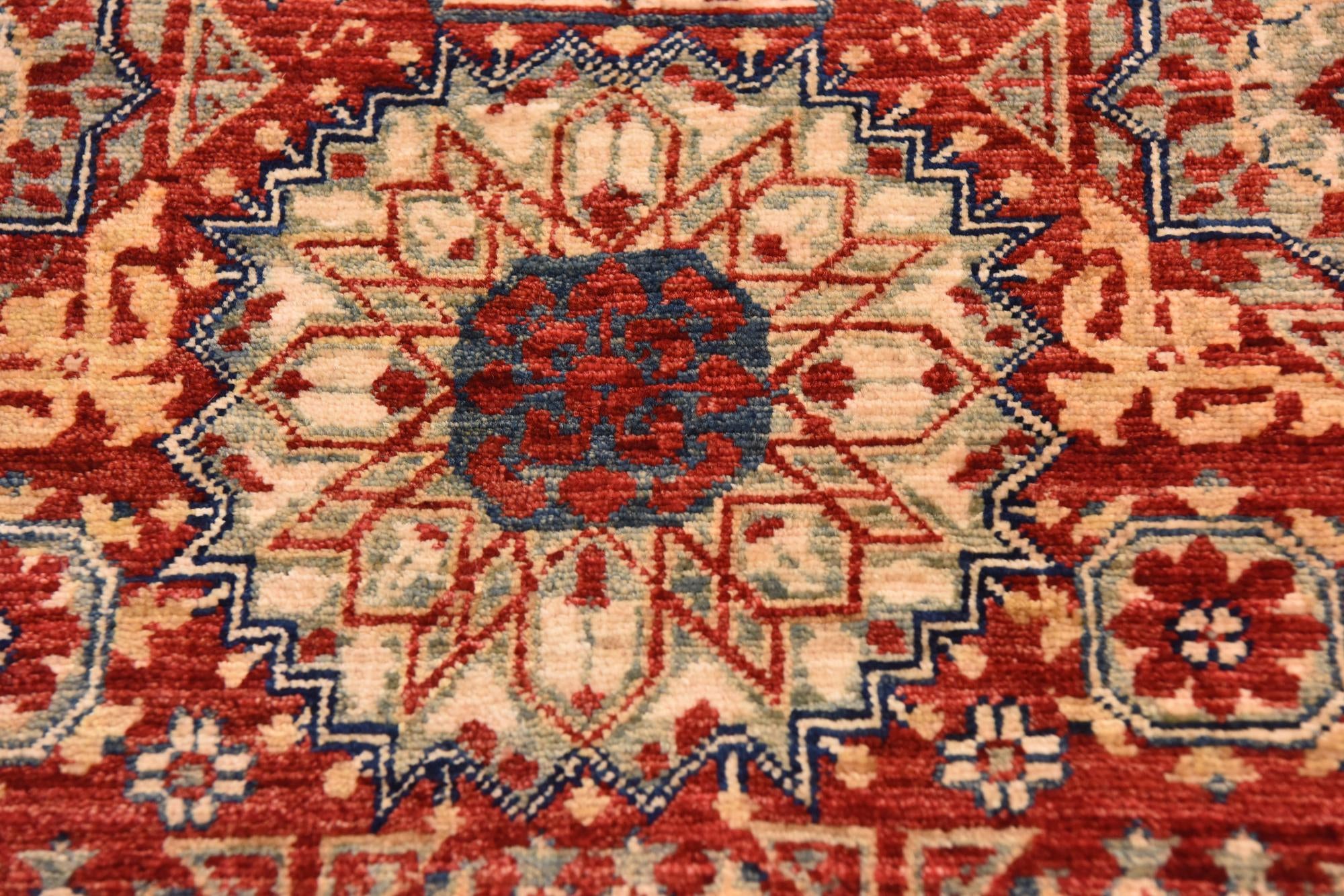 8' 2 x 10' 9 Hand Knotted Mamluk Ziegler Rug