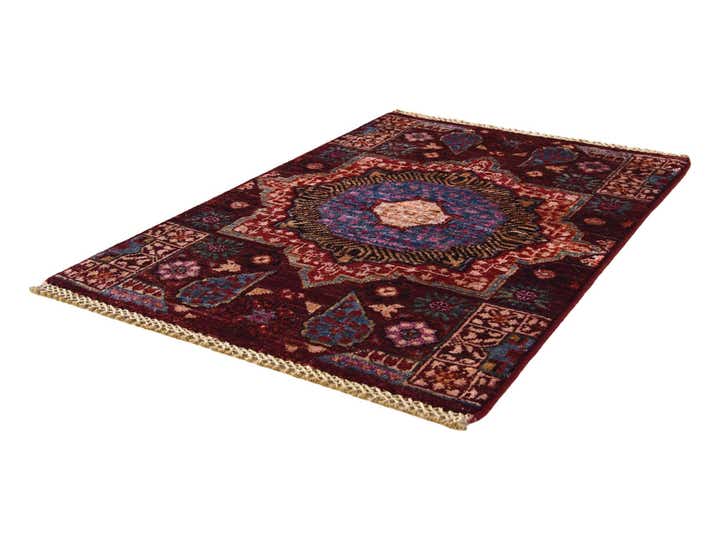 2' x 2' 11 Hand Knotted Mamluk Ziegler Rug