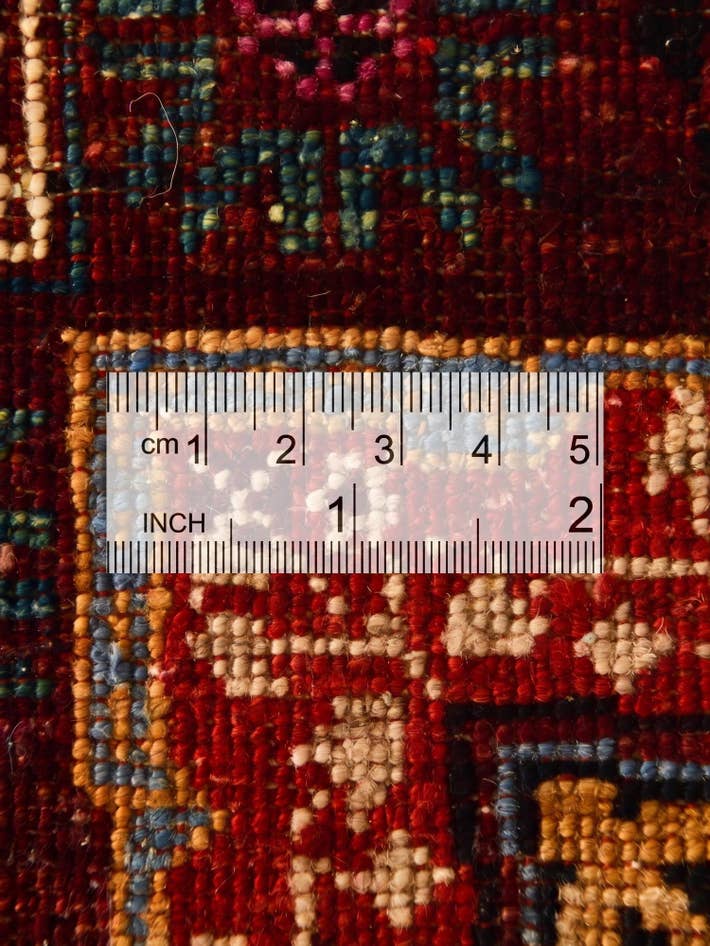 Detail image of 2' x 2' 11 Hand Knotted Mamluk Ziegler Rug