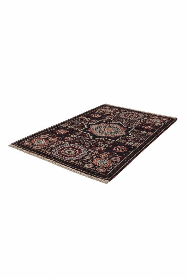 Detail image of 2' 8 x 4' Hand Knotted Mamluk Ziegler Rug
