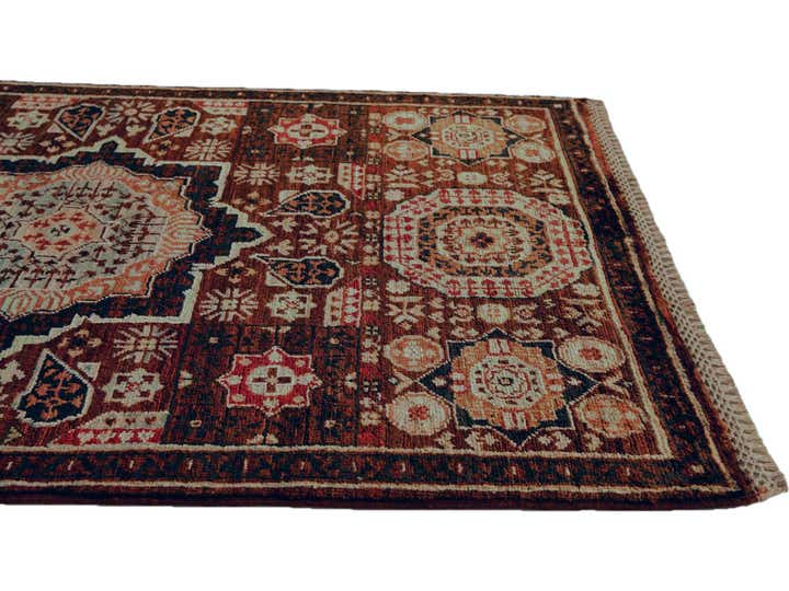 2' 8 x 4' Hand Knotted Mamluk Ziegler Rug