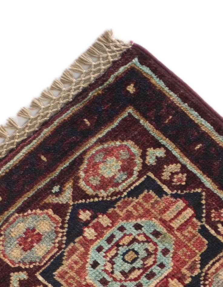 Detail image of 2' 8 x 4' Hand Knotted Mamluk Ziegler Rug