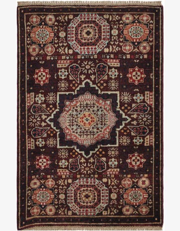 2' 8 x 4' Hand Knotted Mamluk Ziegler Rug