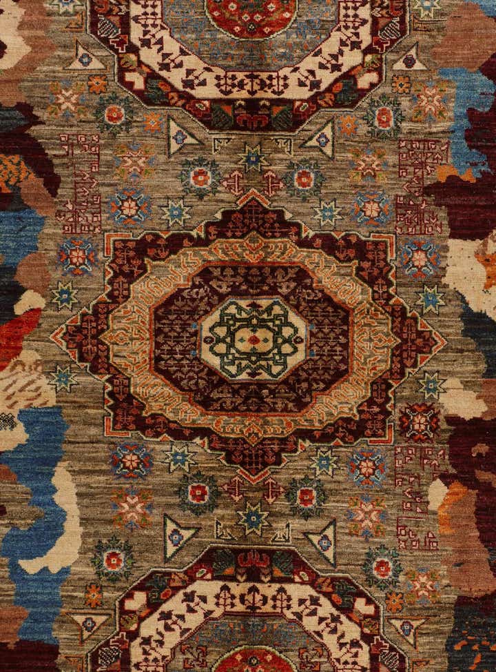 5' 8 x 7' 10 Hand Knotted Mamluk Ziegler Rug