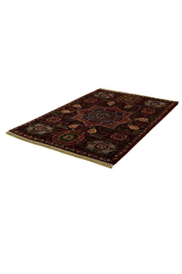 Detail image of 2' 1 x 3' 1 Hand Knotted Mamluk Ziegler Rug