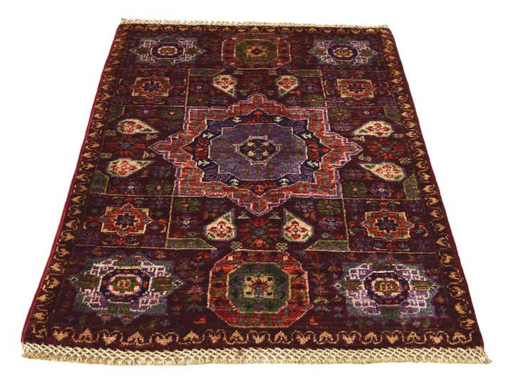 2' 1 x 3' 1 Hand Knotted Mamluk Ziegler Rug
