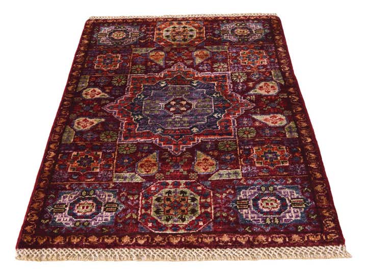 2' 1 x 3' 1 Hand Knotted Mamluk Ziegler Rug