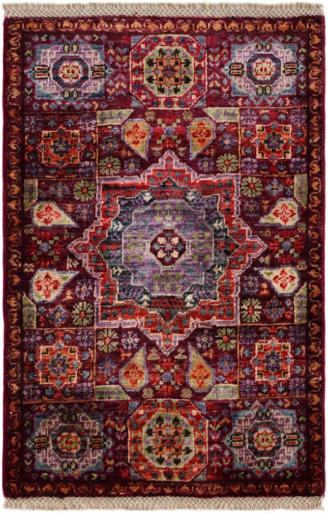 2' 1 x 3' 1 Hand Knotted Mamluk Ziegler Rug