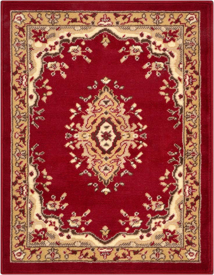 Detail image of 2' x 3' Mashad Design Rug