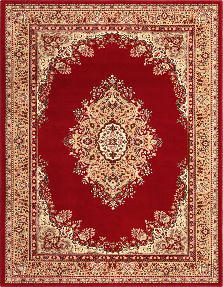 Detail image of 6' x 9' Mashad Design Rug