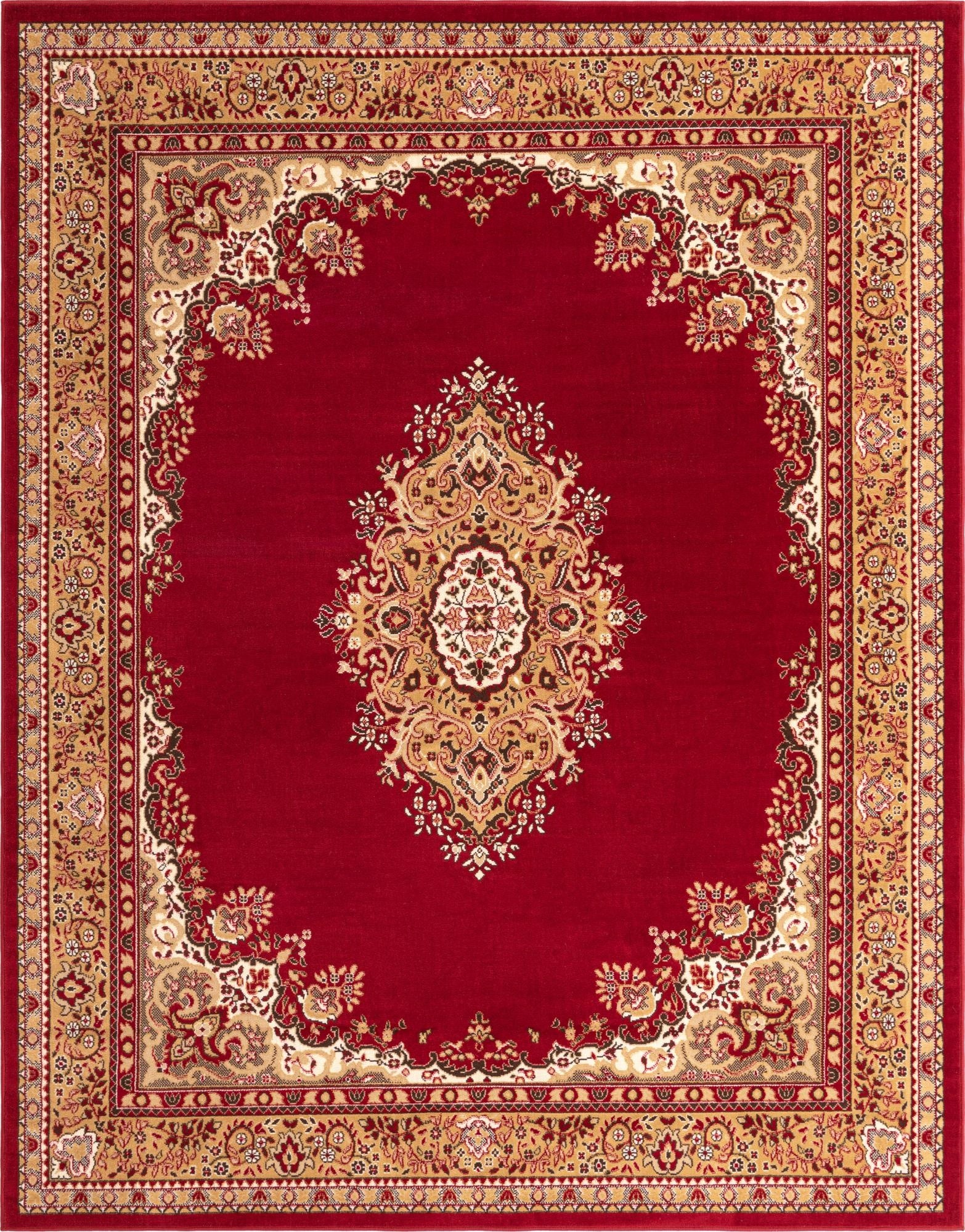 Primary image 7' 10 x 10' Mashad Design Rug