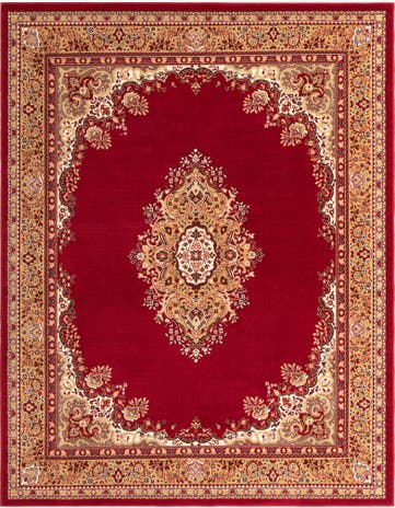 7' 10 x 10' Mashad Design Rug