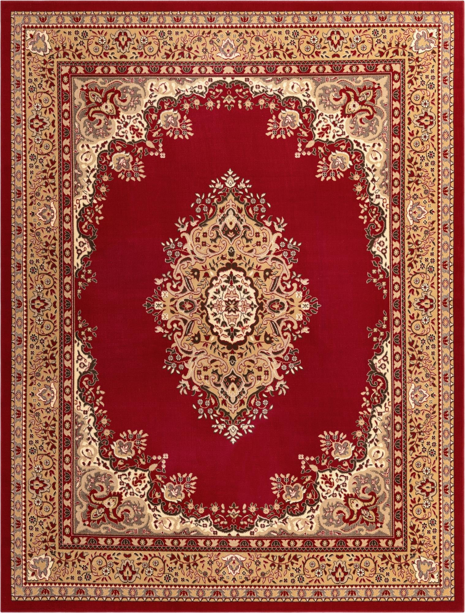 9' x 12' Mashad Design Rug