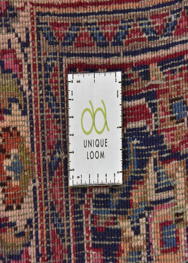 9' 6 x 12' 9 Hand Knotted Mashad Persian Wool Rug
