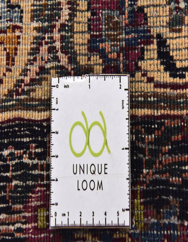 Detail image of 9' 8 x 12' 7 Hand Knotted Mashad Persian Wool Rug