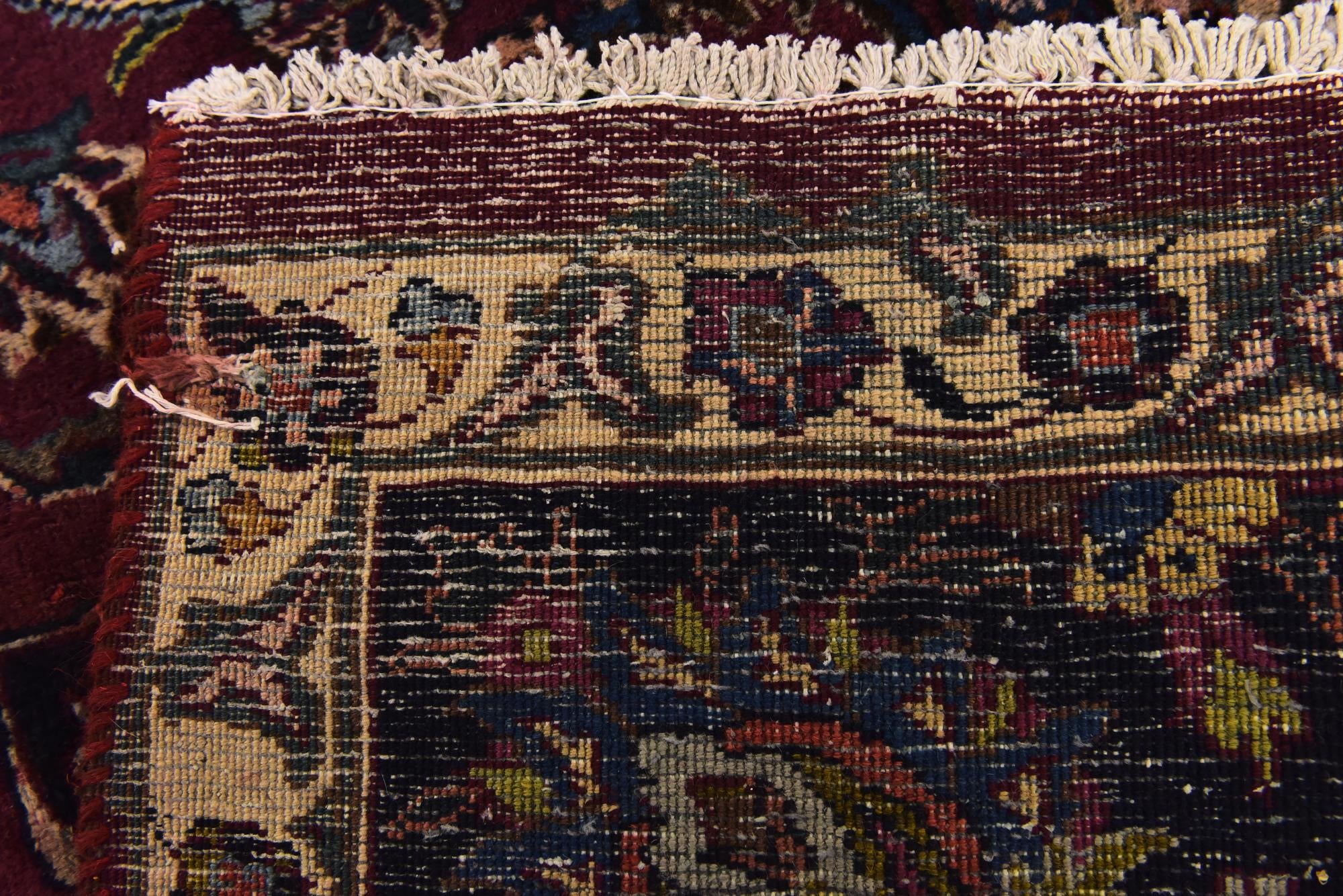 295cm x 385cm Hand Knotted Mashad Persian Wool Rug