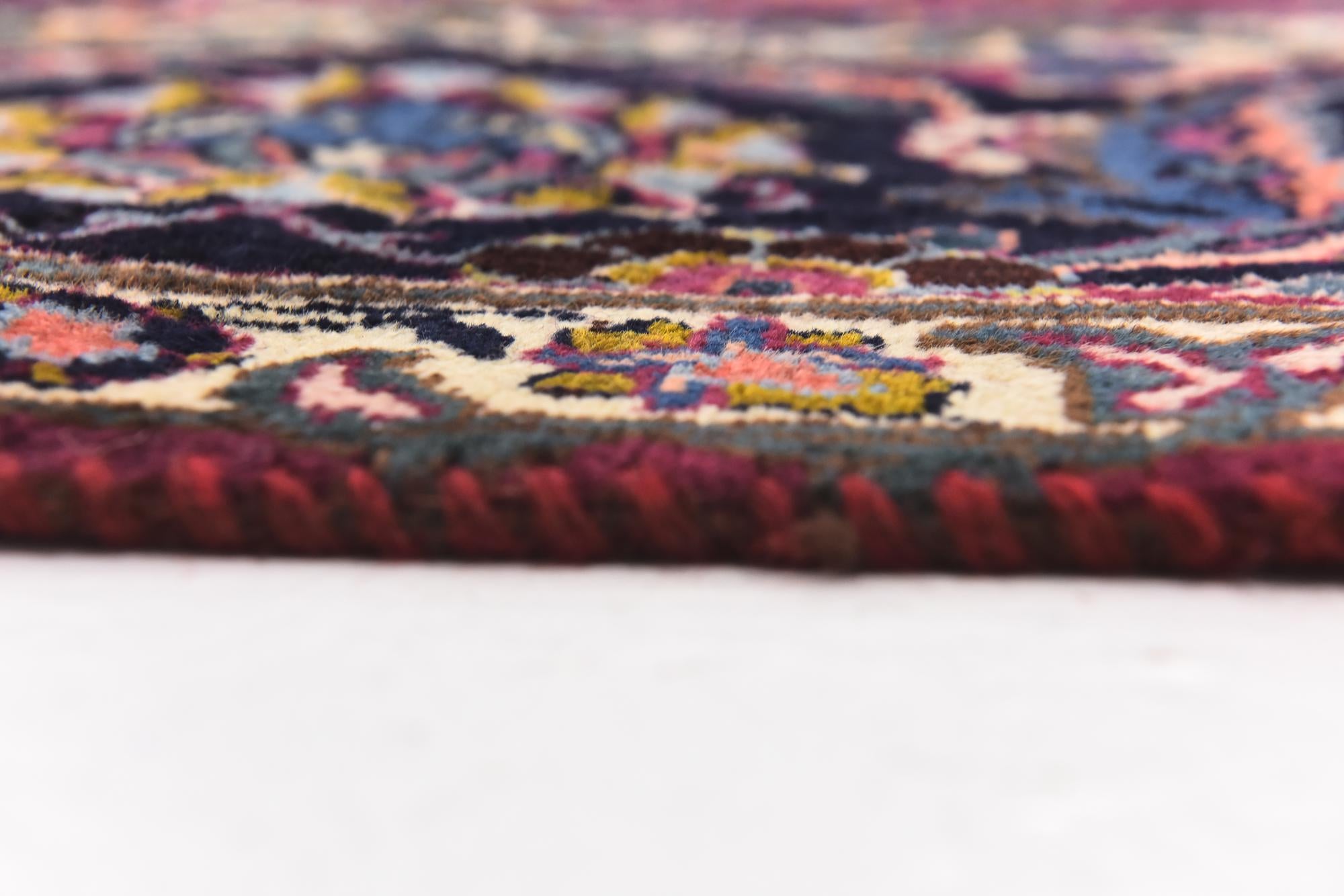 295cm x 385cm Hand Knotted Mashad Persian Wool Rug