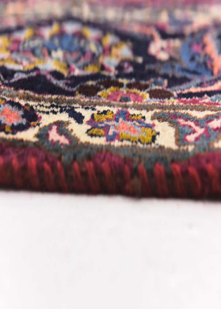 9' 8 x 12' 7 Hand Knotted Mashad Persian Wool Rug